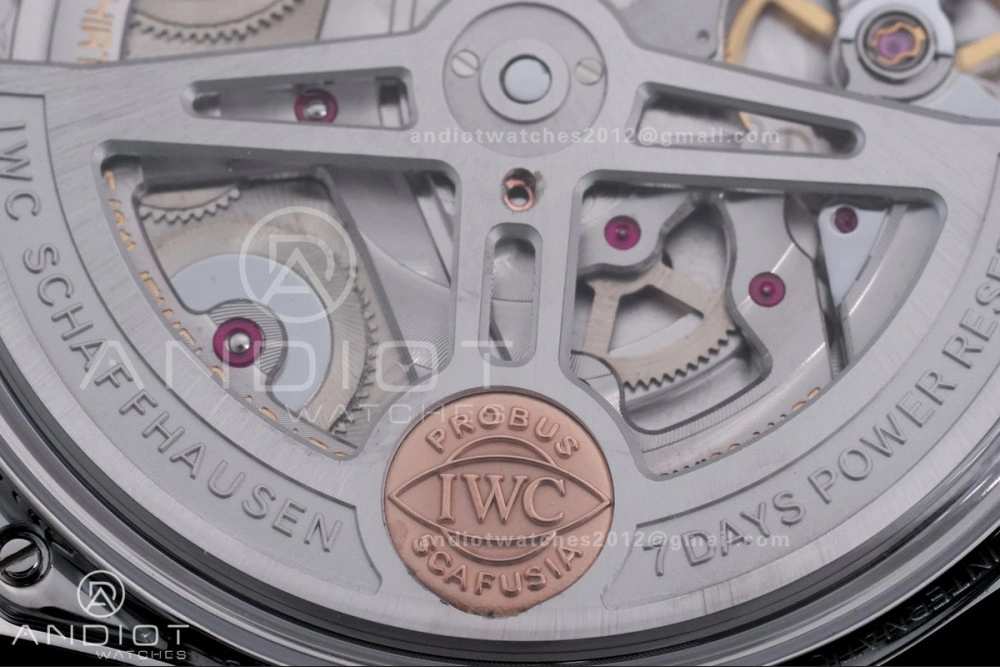 Colorful Portugieser Automatic 42mm SS APSF 1:1 Best Edition Ice Blue Dial on SS Bracelet A 290