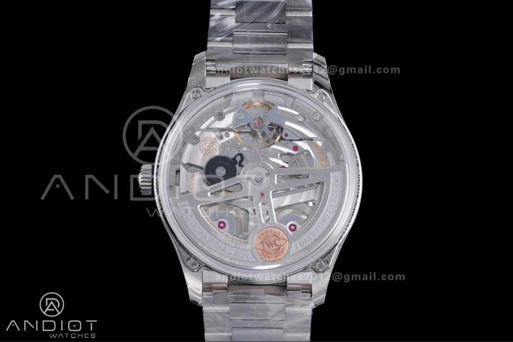 Colorful Portugieser Automatic 42mm SS APSF 1:1 Best Edition Ice Blue Dial on SS Bracelet A 290