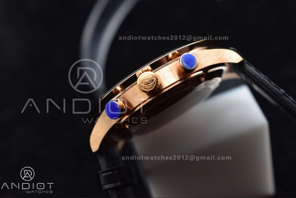 Portuguese Chrono IW371482 ZF 1:1 Best Edition on Black Leather Strap A7750 (Same Thickness as Genuine) Stylish 444