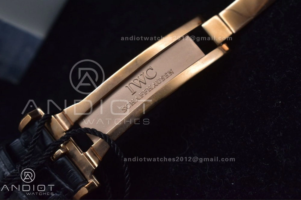 Portuguese Chrono IW371482 ZF 1:1 Best Edition on Black Leather Strap A7750 (Same Thickness as Genuine) Stylish 444