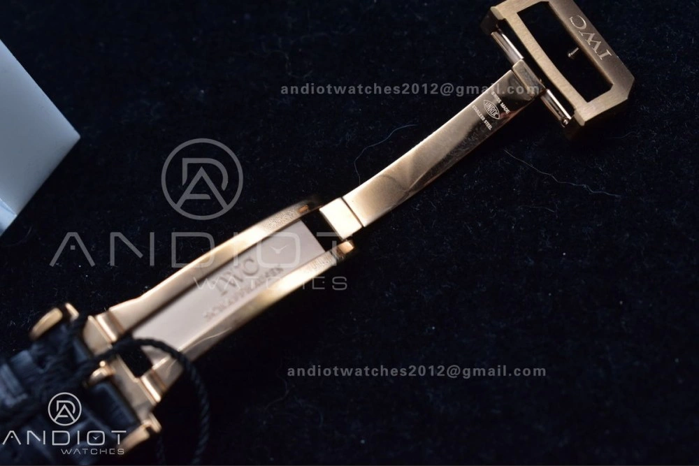 Portuguese Chrono IW371482 ZF 1:1 Best Edition on Black Leather Strap A7750 (Same Thickness as Genuine) Stylish 444