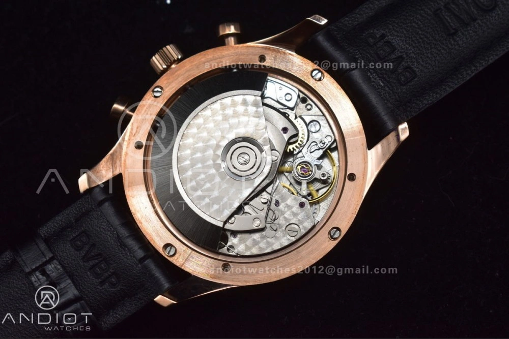Portuguese Chrono IW371482 ZF 1:1 Best Edition on Black Leather Strap A7750 (Same Thickness as Genuine) Stylish 444