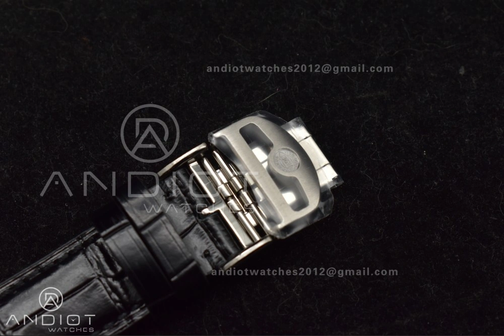 Contemporary Portuguese Chrono IW3716 ZF 1:1 Best Edition Red Dial on Black Leather Strap A 280
