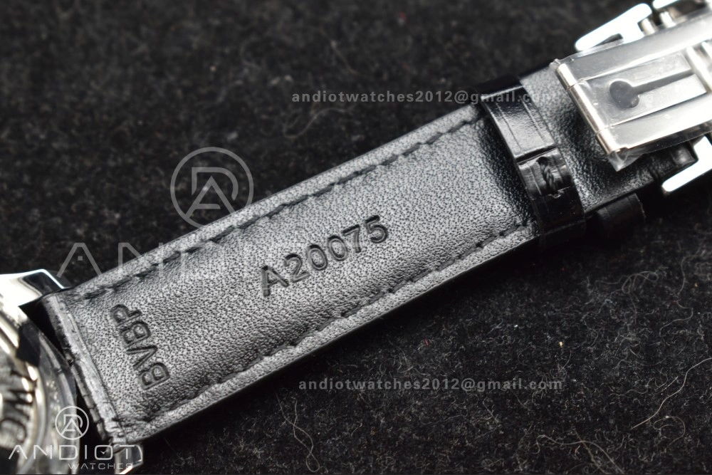 Contemporary Portuguese Chrono IW3716 ZF 1:1 Best Edition Red Dial on Black Leather Strap A 280