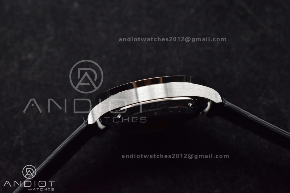 Contemporary Portuguese Chrono IW3716 ZF 1:1 Best Edition Red Dial on Black Leather Strap A 280