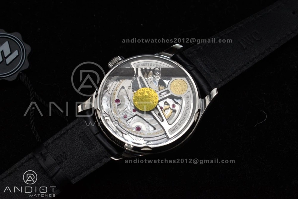 Portuguese Real PR IW500714 ZF 1:1 Best Edition Red Dial on Black Leather Strap A52010 V Elegant 1022