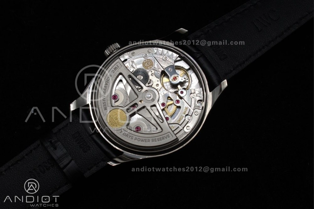 Portuguese Real PR IW500714 ZF 1:1 Best Edition Red Dial on Black Leather Strap A52010 V Elegant 1022
