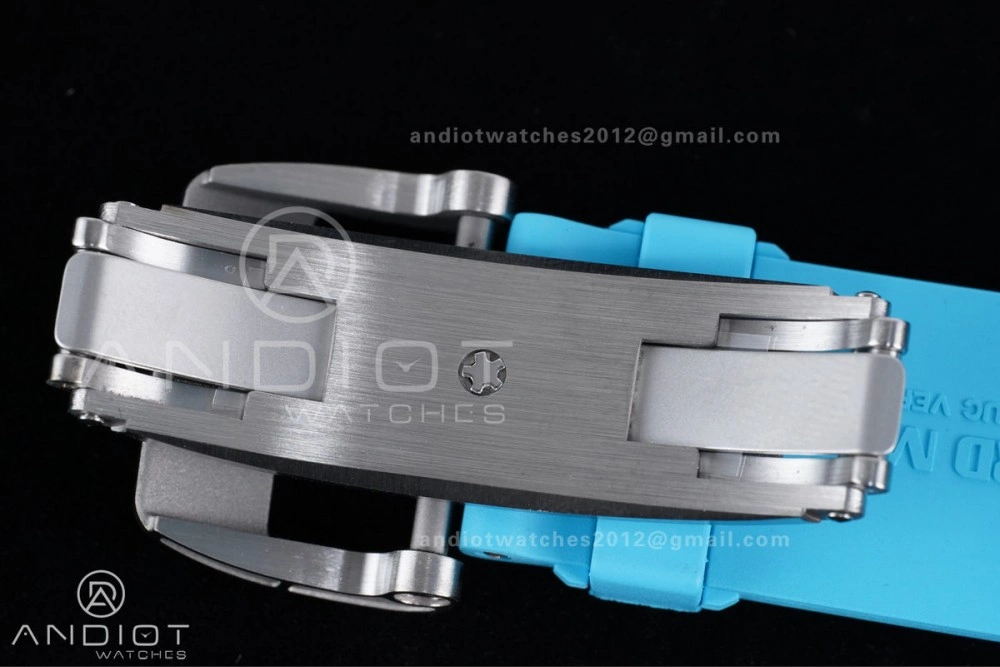 ZeroBulk RM055 NTPT APSF 1:1 Best Edition Blue Inner Bezel Blue Crown On Blue Rubber Strap RMUL2 Super Clone 1228