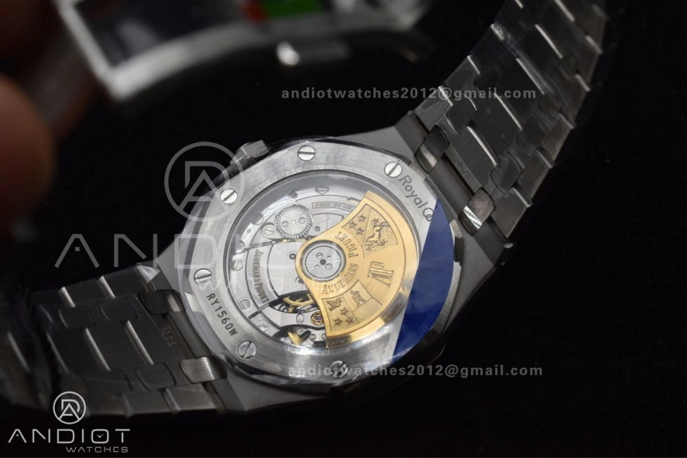 Royal Oak 37mm 15450 SS ZF 1:1 Best Edition Gray Textured Dial on SS Bracelet SA3120 Super Clone Attractive 1030