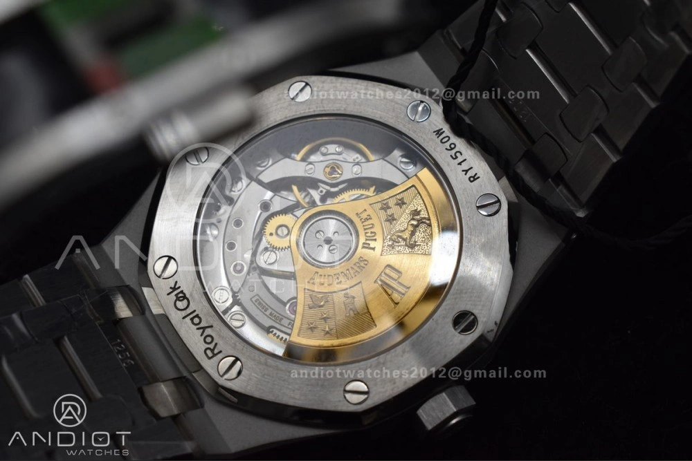 Royal Oak 37mm 15450 SS ZF 1:1 Best Edition Gray Textured Dial on SS Bracelet SA3120 Super Clone Attractive 1030