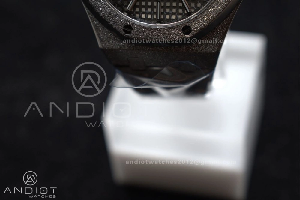 Snug Royal Oak 37mm 15454 Frosted SS APSF 1:1 Best Edition Grey Textured Dial on SS Bracelet SA3120 Super Clone 100