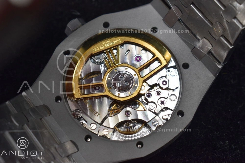 Durable Royal Oak 41mm 15500 SS APSF 1:1 Best Edition Blue Textured Dial on SS Bracelet A4302 Super Clone 104