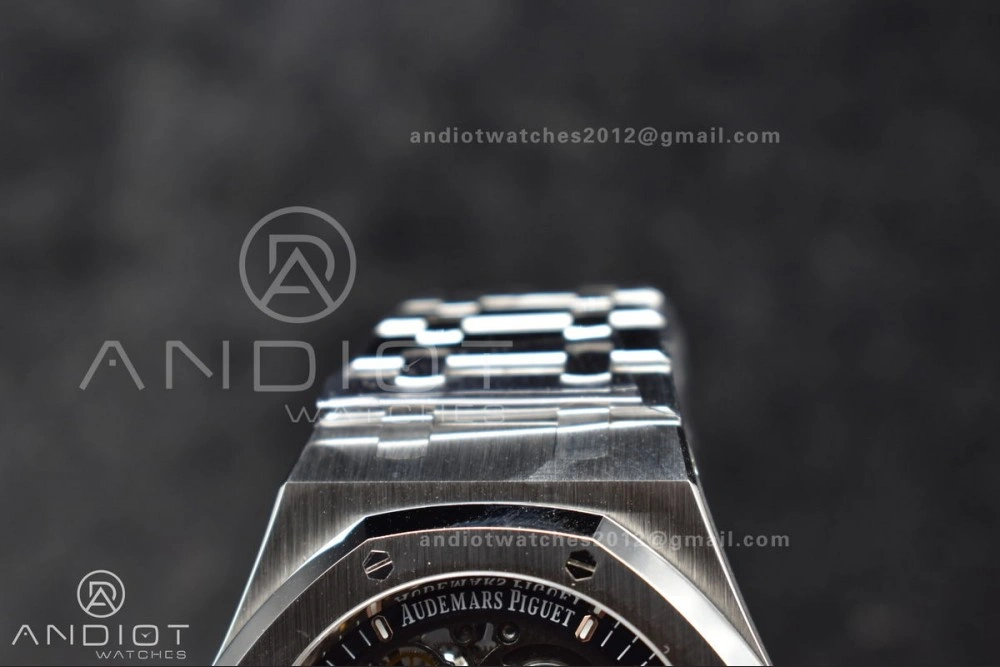 Royal Oak 41mm Open worked 15407 SS THBF 1:1 Best Edition on SS Bracelet SA OnTrend 144