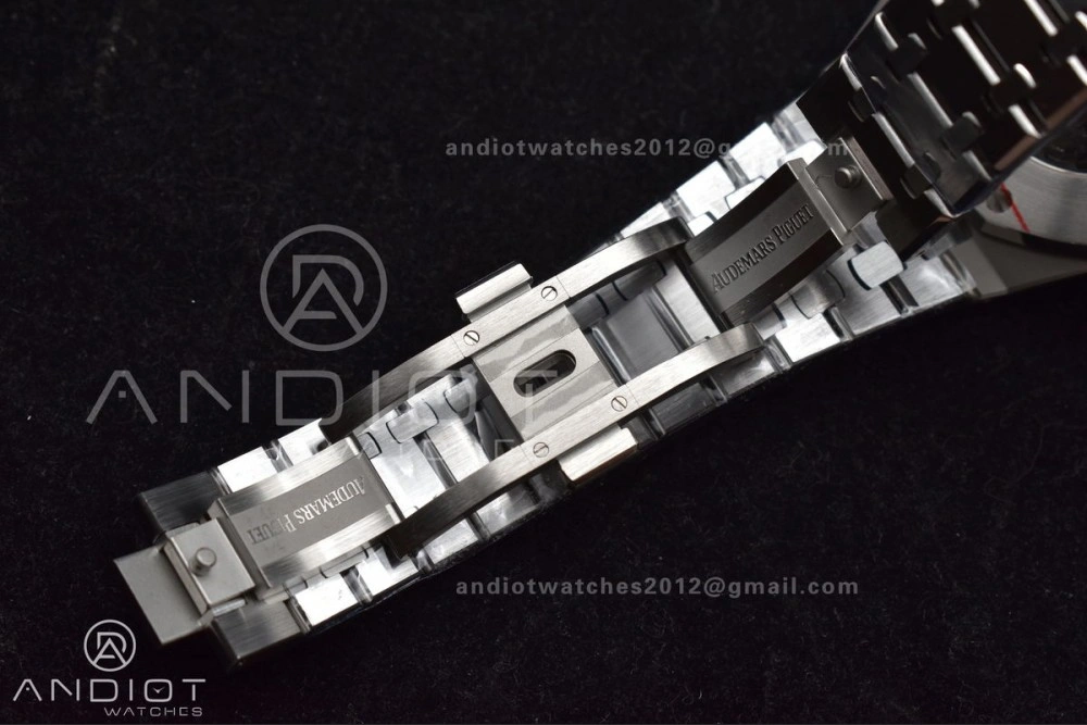 Royal Oak 41mm Open worked 15407 SS THBF 1:1 Best Edition on SS Bracelet SA OnTrend 144