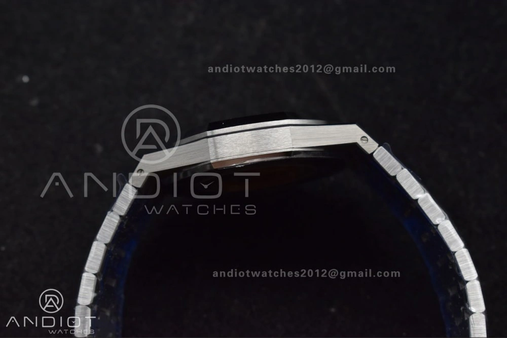 Royal Oak 41mm Open worked 15407 SS THBF 1:1 Best Edition on SS Bracelet SA OnTrend 144
