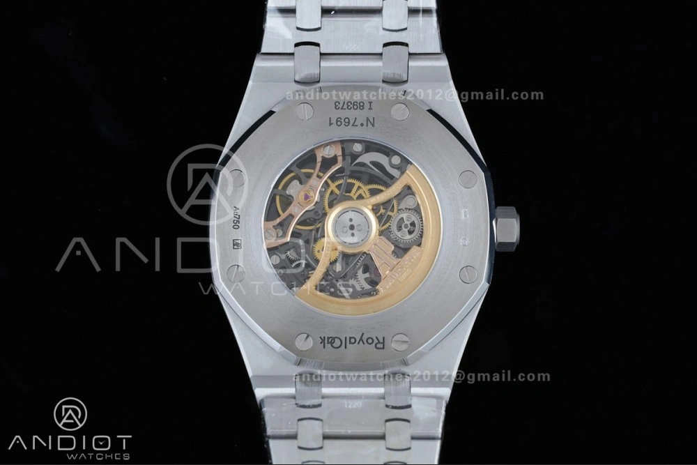 Lightweight Royal Oak 41mm Openworked 15407 SS Frosted THBF 1:1 Best Edition on SS Bracelet SA3132 V 138