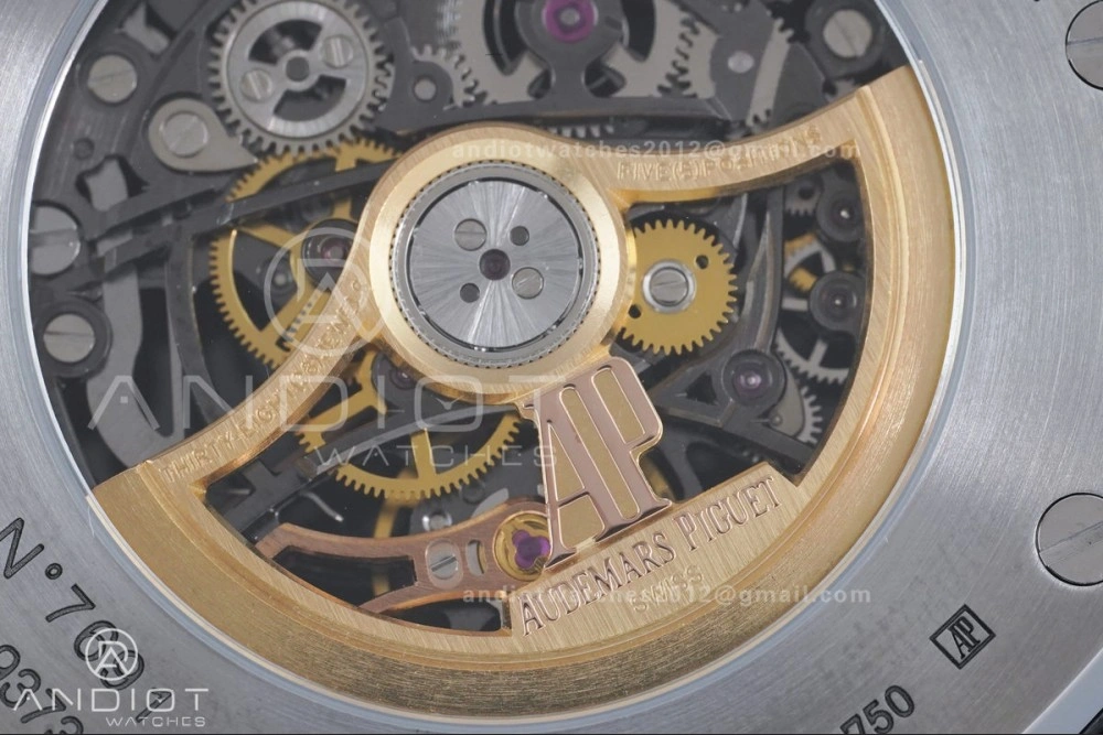 Lightweight Royal Oak 41mm Openworked 15407 SS Frosted THBF 1:1 Best Edition on SS Bracelet SA3132 V 138