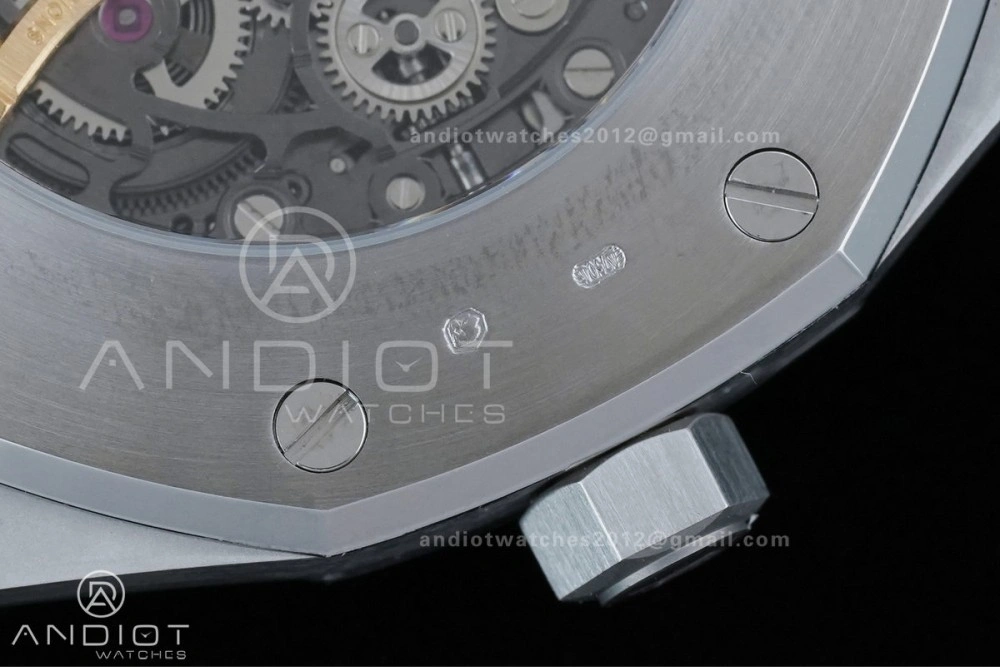 Lightweight Royal Oak 41mm Openworked 15407 SS Frosted THBF 1:1 Best Edition on SS Bracelet SA3132 V 138