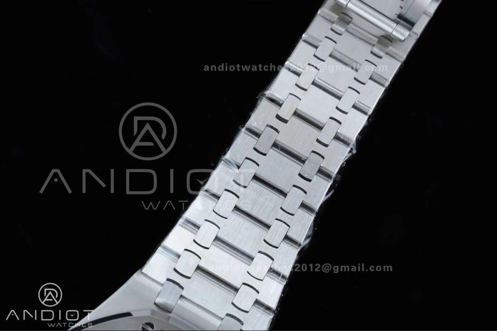 Lightweight Royal Oak 41mm Openworked 15407 SS Frosted THBF 1:1 Best Edition on SS Bracelet SA3132 V 138