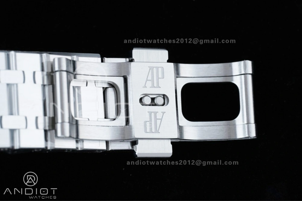 Lightweight Royal Oak 41mm Openworked 15407 SS Frosted THBF 1:1 Best Edition on SS Bracelet SA3132 V 138