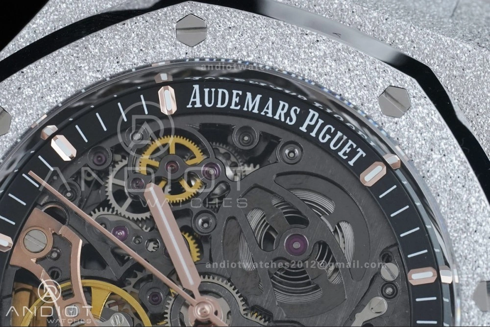 Lightweight Royal Oak 41mm Openworked 15407 SS Frosted THBF 1:1 Best Edition on SS Bracelet SA3132 V 138