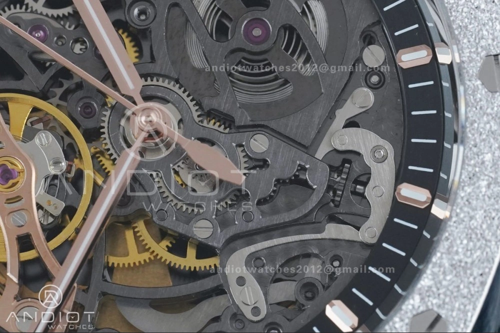 Lightweight Royal Oak 41mm Openworked 15407 SS Frosted THBF 1:1 Best Edition on SS Bracelet SA3132 V 138