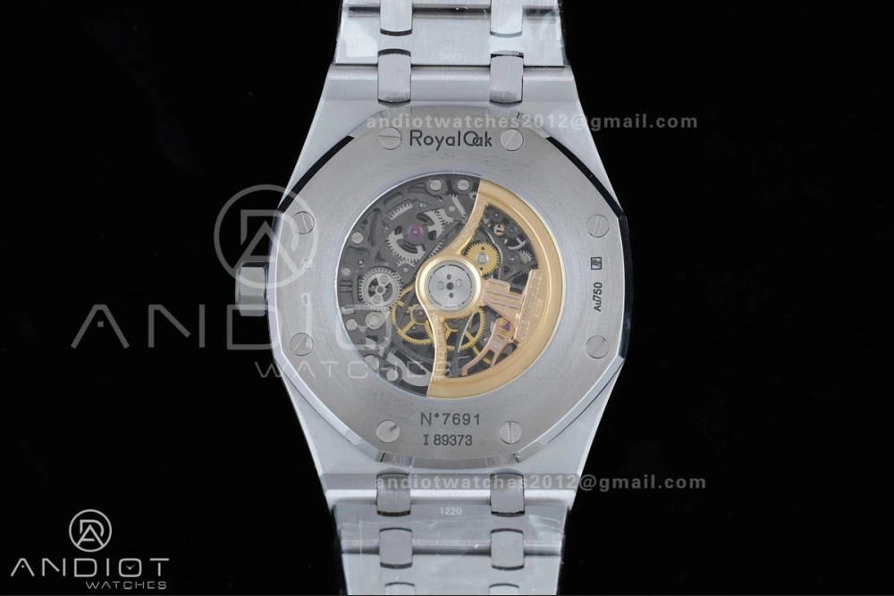 Lightweight Royal Oak 41mm Openworked 15407 SS Frosted THBF 1:1 Best Edition on SS Bracelet SA3132 V 138