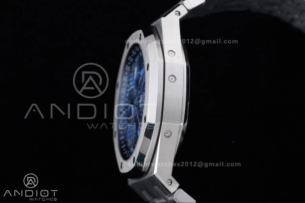 Royal Oak 41mm Perpetual Calendar 26574 SS APSF1:1 Best Edition Iced Blue Dial on SS Bracelet A FreshLook 139