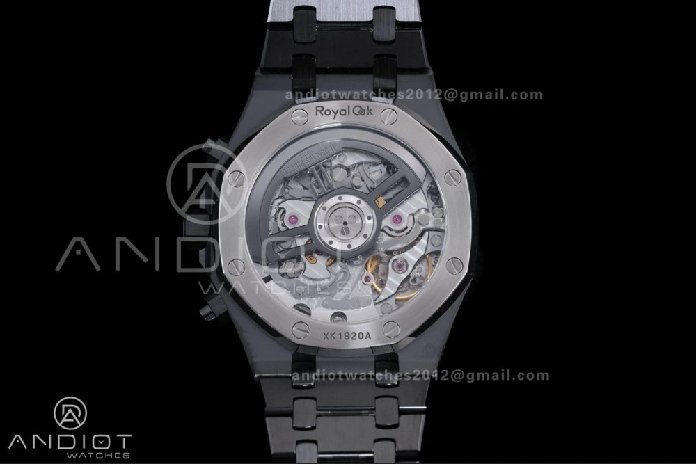 Royal Oak Chrono 26240 Blue Ceramic APSF 1:1 Best Edition on Ceramic Bracelet SA4401 Super Clone TopPick 150