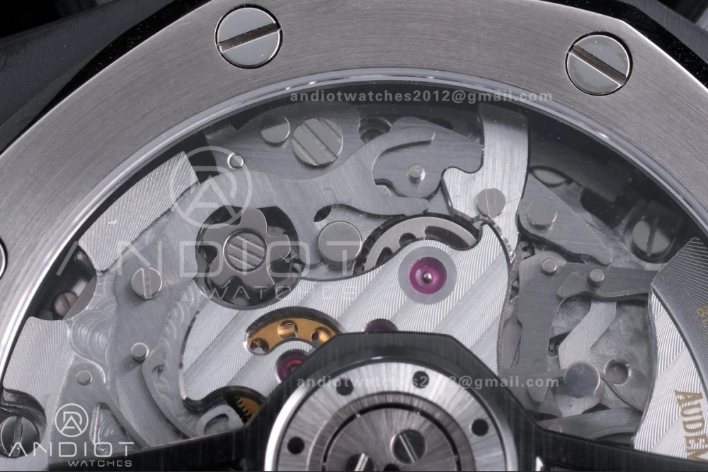 Royal Oak Chrono 26240 Blue Ceramic APSF 1:1 Best Edition on Ceramic Bracelet SA4401 Super Clone TopPick 150
