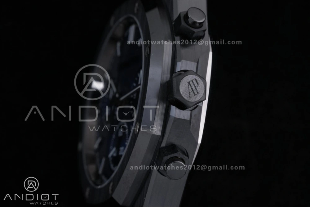 Royal Oak Chrono 26240 Blue Ceramic APSF 1:1 Best Edition on Ceramic Bracelet SA4401 Super Clone TopPick 150