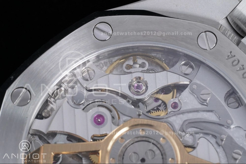 Comfortable Royal Oak Chrono 26240 SS APSF 1:1 Best Edition Black Dial on SS Bracelet SA4401 Super Clone 145