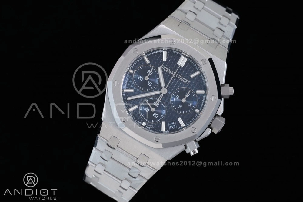 Neat Royal Oak Chrono 26240 SS APSF 1:1 Best Edition Blue Dial on SS Bracelet SA4401 Super Clone 146