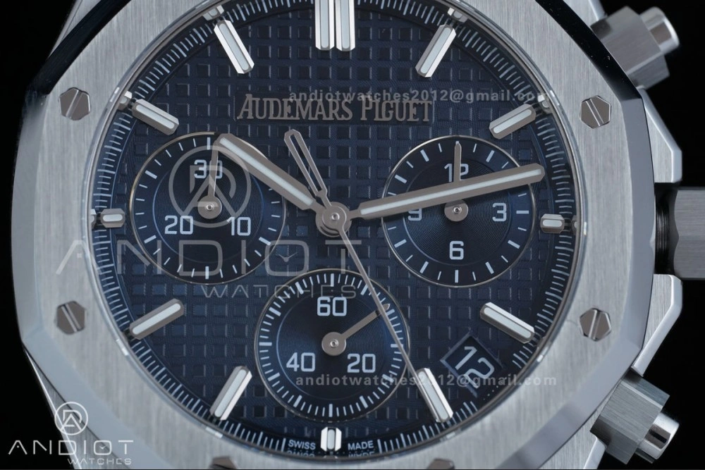 Neat Royal Oak Chrono 26240 SS APSF 1:1 Best Edition Blue Dial on SS Bracelet SA4401 Super Clone 146