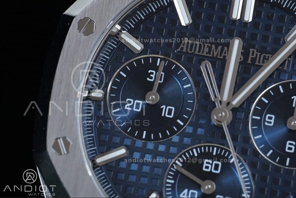 Neat Royal Oak Chrono 26240 SS APSF 1:1 Best Edition Blue Dial on SS Bracelet SA4401 Super Clone 146
