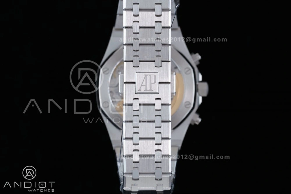 BestValue Royal Oak Chrono 26240 SS APSF 1:1 Best Edition Green Dial on SS Bracelet SA4401 Super Clone 158