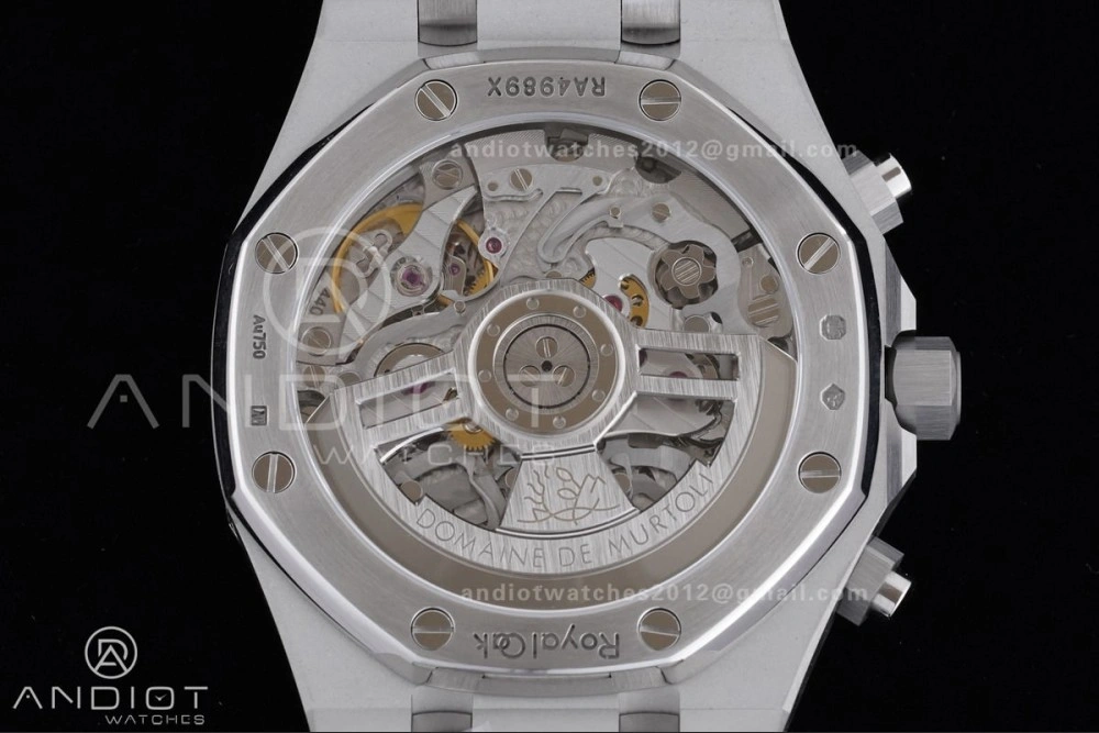 Minimalist Royal Oak Chrono 26240 SS APSF 1:1 Best Edition Purple Dial on SS Bracelet SA4401 Super Clone 148