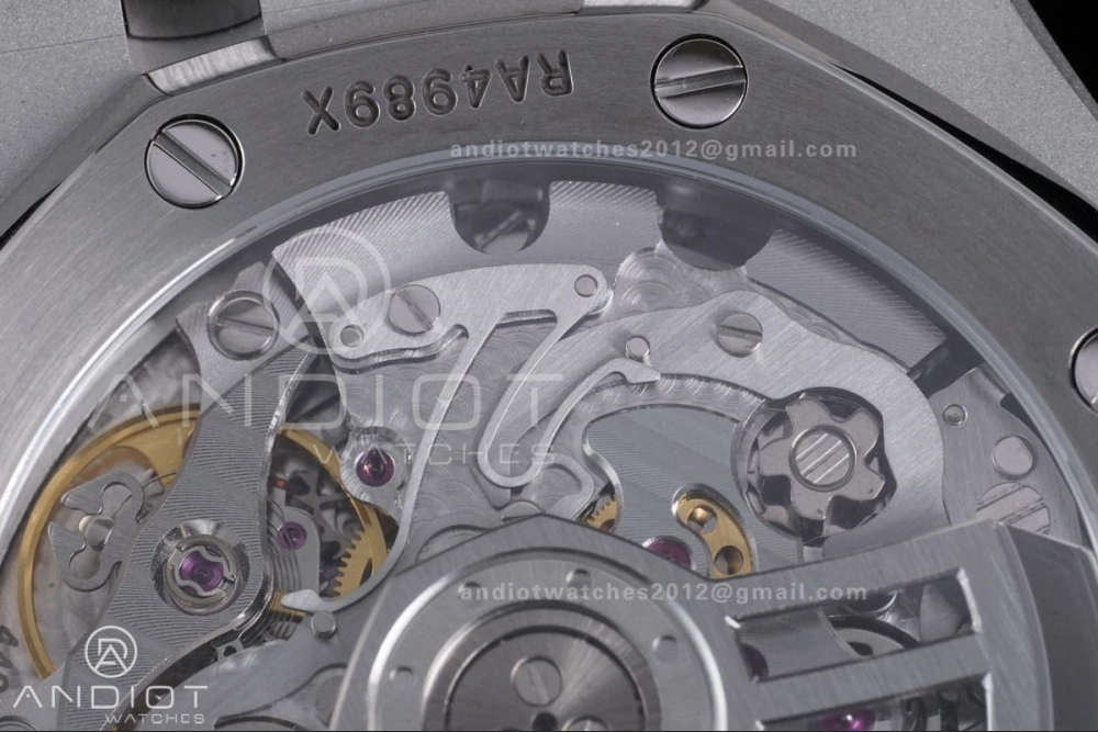Minimalist Royal Oak Chrono 26240 SS APSF 1:1 Best Edition Purple Dial on SS Bracelet SA4401 Super Clone 148