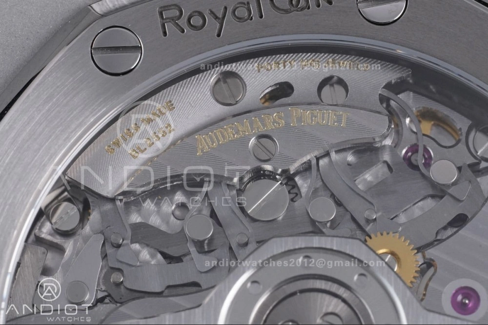 Minimalist Royal Oak Chrono 26240 SS APSF 1:1 Best Edition Purple Dial on SS Bracelet SA4401 Super Clone 148