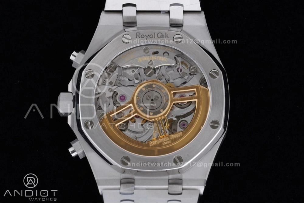 Royal Oak Chrono 26240 SS APSF 1:1 Best Edition White Dial on SS Bracelet SA4401 Super Clone Modern 152
