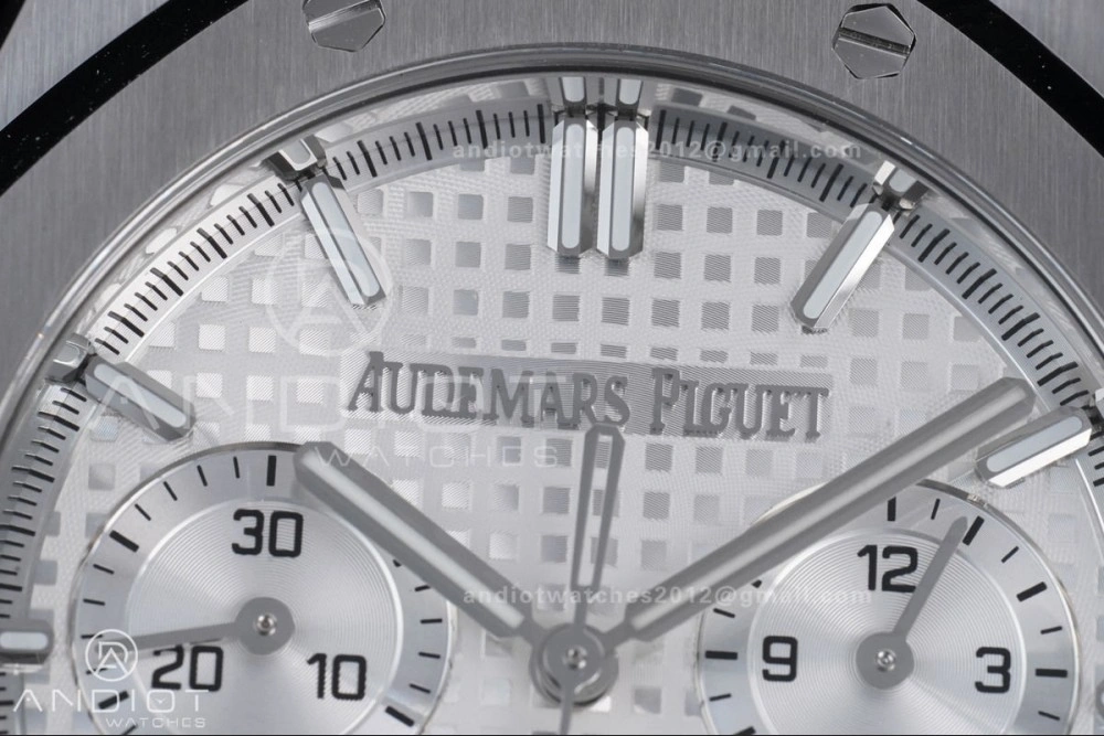 Royal Oak Chrono 26240 SS APSF 1:1 Best Edition White Dial on SS Bracelet SA4401 Super Clone Modern 152