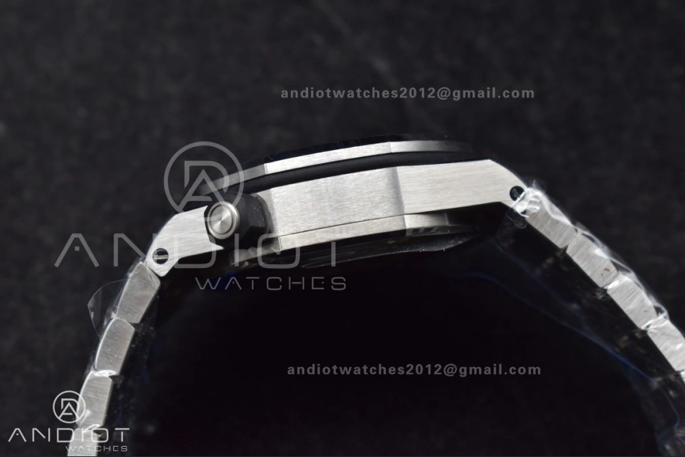 Royal Oak Offshore Diver 15703 APSF 1:1 Best Edition Black Dial on SS Bracelet SA3120 Super Clone Flexible 151