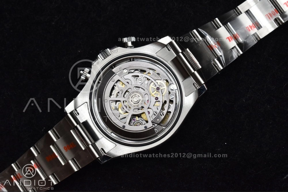 SBF VS Factory 1:1 Rolex Daytona 126500 Black Dial in 904L Steel SL4801 Movement SunProtective 1051
