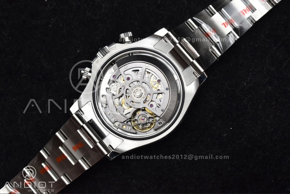 SBF VS Factory 1:1 Rolex Daytona 126500 Black Dial in 904L Steel SL4801 Movement SunProtective 1051