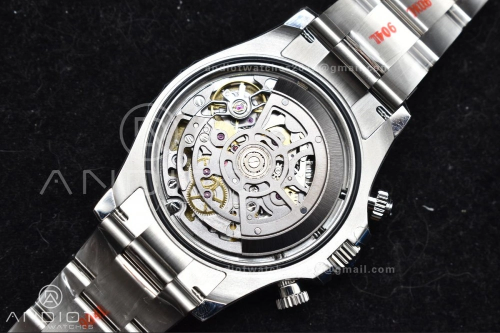 SBF VS Factory 1:1 Rolex Daytona 126500 Black Dial in 904L Steel SL4801 Movement SunProtective 1051