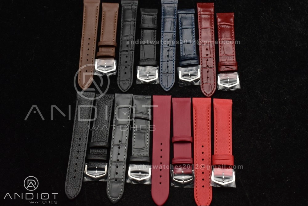 Santos Dumont 31.4mm SS AF 1:1 Best Edition Silver Dial on Black Leather Strap A Unique 247