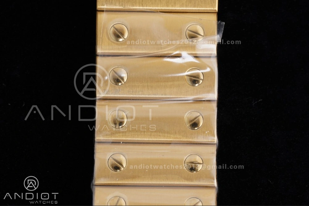 Santos de Cartier 35mm BVF 1:1 Best Edition YG White Dial on YG Smart-Links Bracelet MIYOTA Chic 226