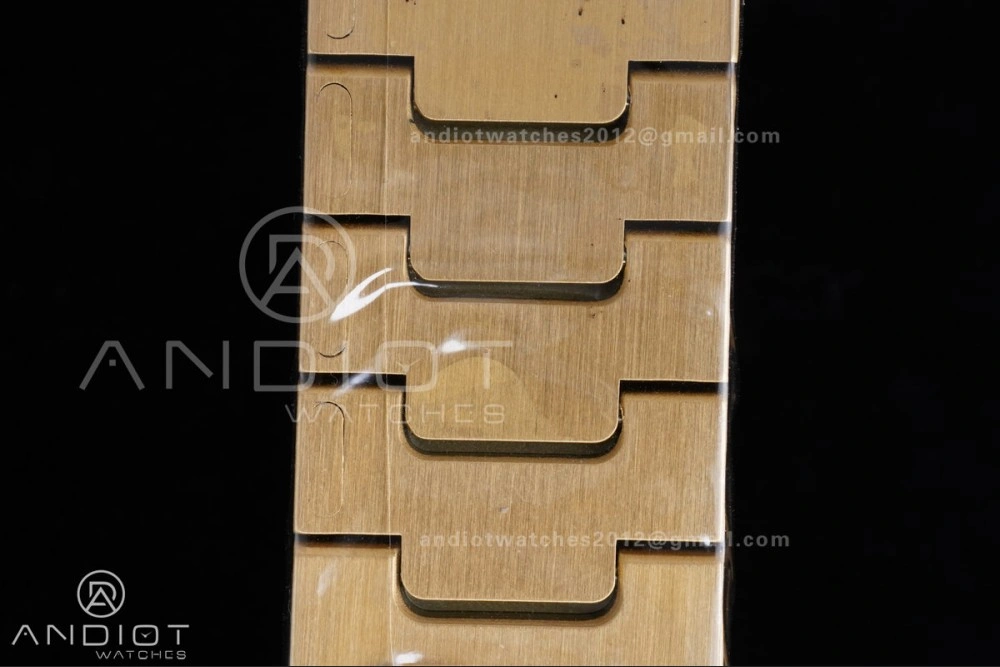 Santos de Cartier 35mm BVF 1:1 Best Edition YG White Dial on YG Smart-Links Bracelet MIYOTA Chic 226