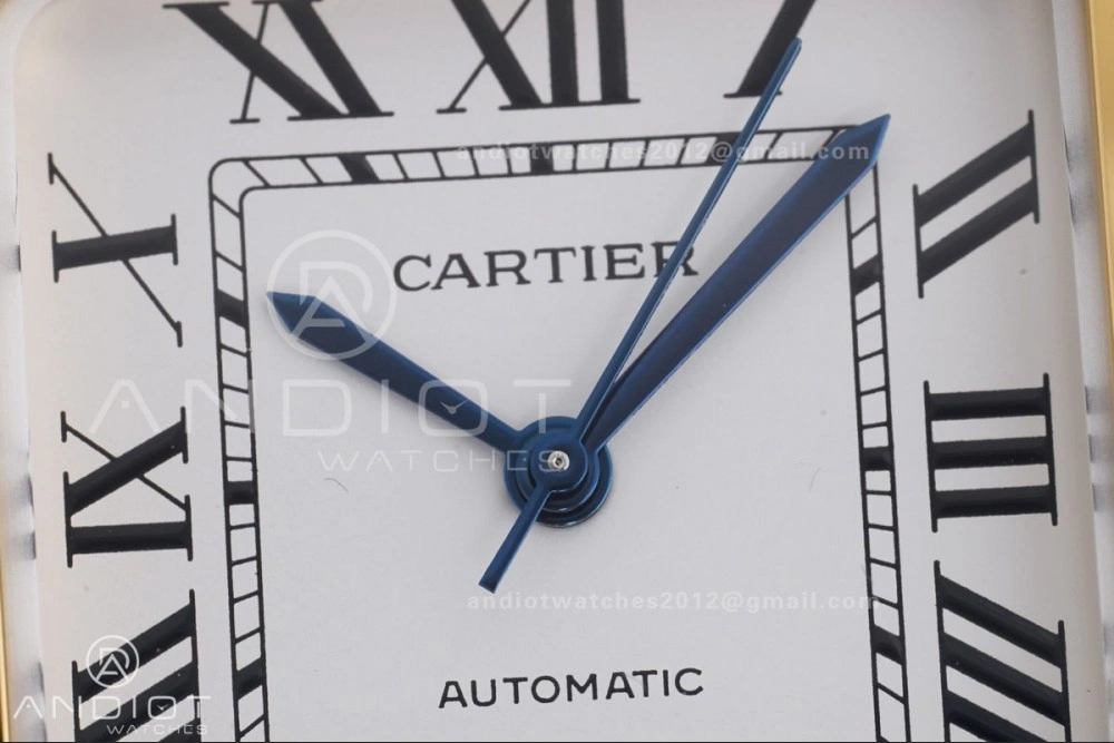 Santos de Cartier 35mm BVF 1:1 Best Edition YG White Dial on YG Smart-Links Bracelet MIYOTA Chic 226