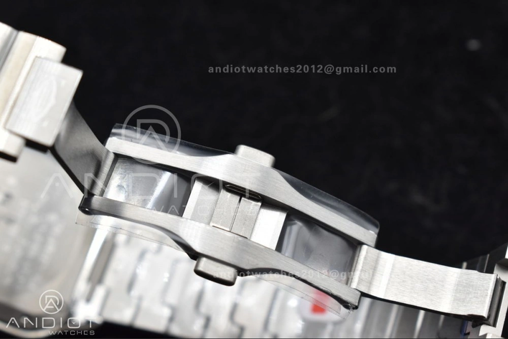 Santos de Cartier 35mm SS BVF 1:1 Best Edition White Dial on SS SmartLinks Bracelet MIYOTA 9015 V Lightweight 217